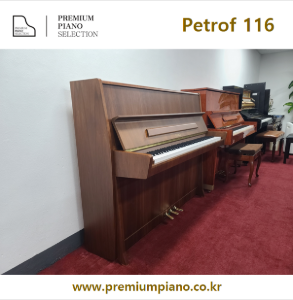 Petrof 116 502884 1989 Czech Made Restored